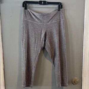 lululemon athletica high rise align cropped leggings size 10